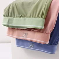 3PCS/1PCS New Ice Silk Mesh Summer Homewear Men's Sports Fitness Boxers Shorts - Image 3