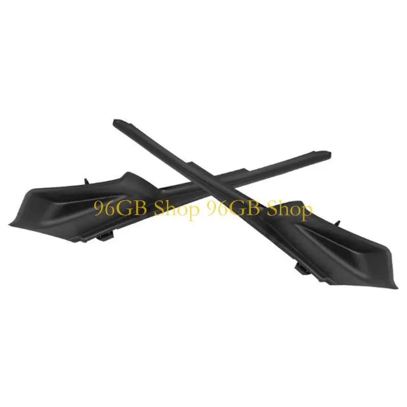 96GB 앞유리 와이퍼 사이드 카울 커버 트림 확장 53866-08020 53867-08020 내후성 패널 캡, 2팩