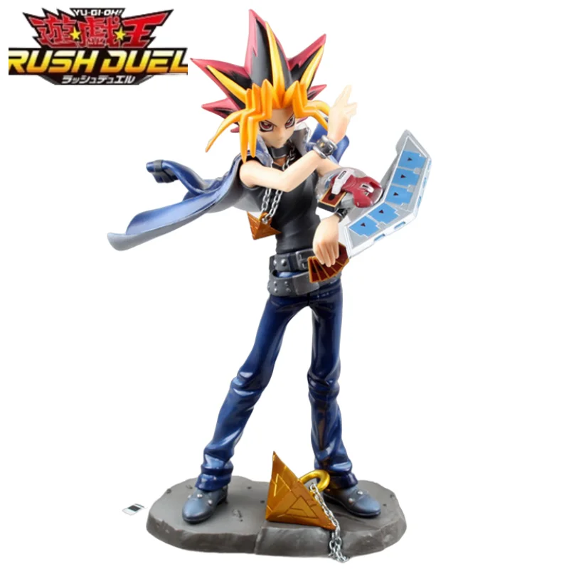 

Аниме Yu-Gi-Oh! Экшн-фигурка Дуэль монстров Yami Yugi Atem 20 см ARTFX J - 1/7 Коллекционная ПВХ Модель Куклы Игрушки