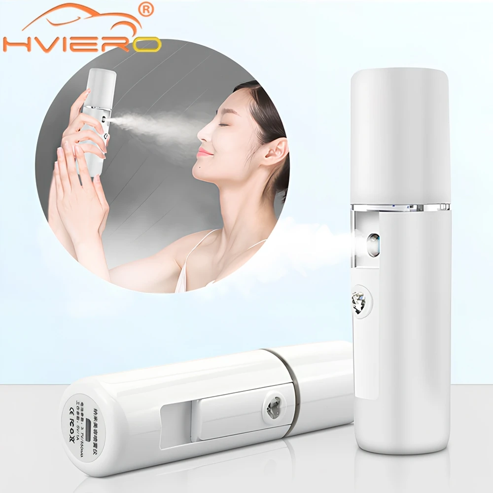 1PCS Usb Humidifier Small Mini Air Water Supplement Spray 5V Large Fog Space Cabin Facial Car Home Household Cosmetic Instrument