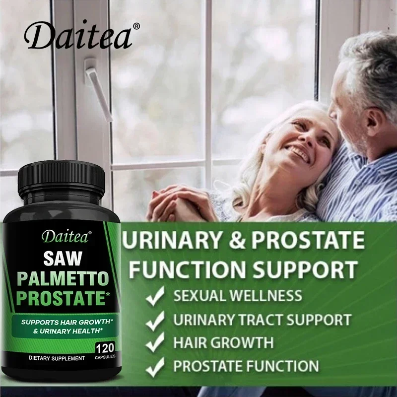 Saw Palmetto 1235 mg-Men's Premium Prostate Health Supplement-Supports Nocturia, Frequent Urination, Urgent Urination