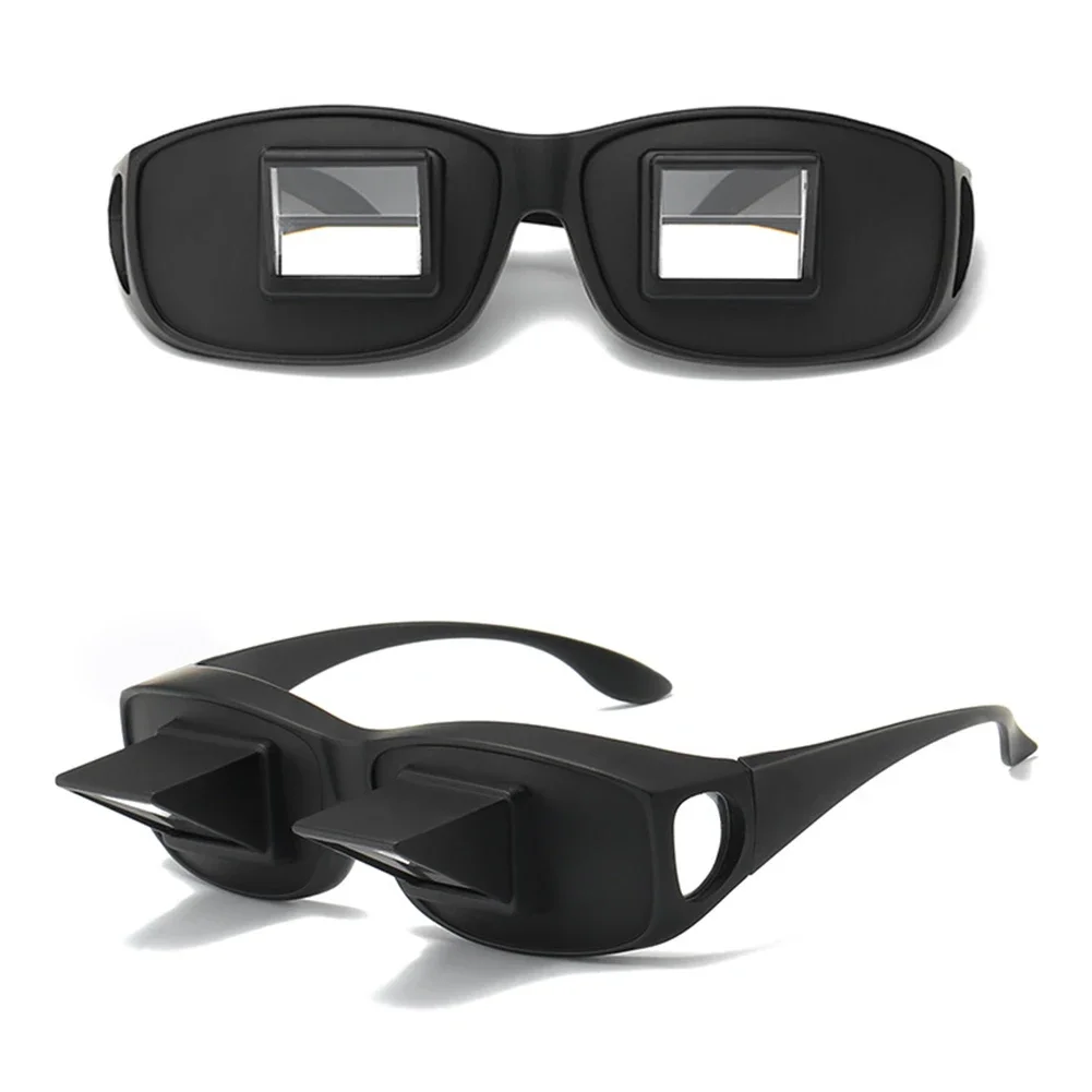 Lazy Creative Periscope Horizontal Reading Books Sit Glasses On Bed Lie Down View TV Myopia Usable Prism Spectacles