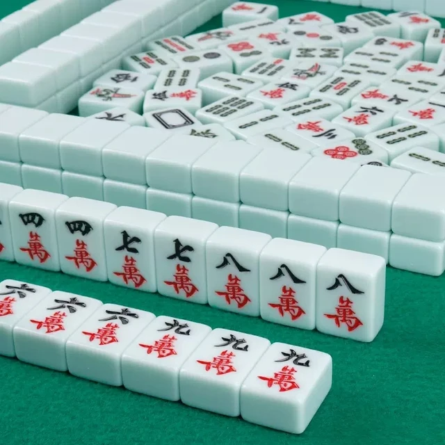 Japonês mahjong telhas/mão do agregado familiar para jogar mahjong telhas  transparente japonês mahjong 26 mm