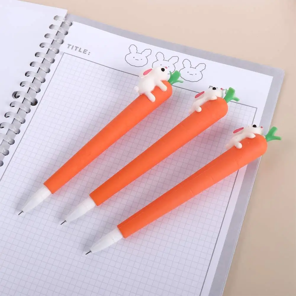 

Stationery Supply School School Stationery Carrot Creative Rabbit Neutral Pen Signature Pen Gel Ink Pen Office Supplies Gift