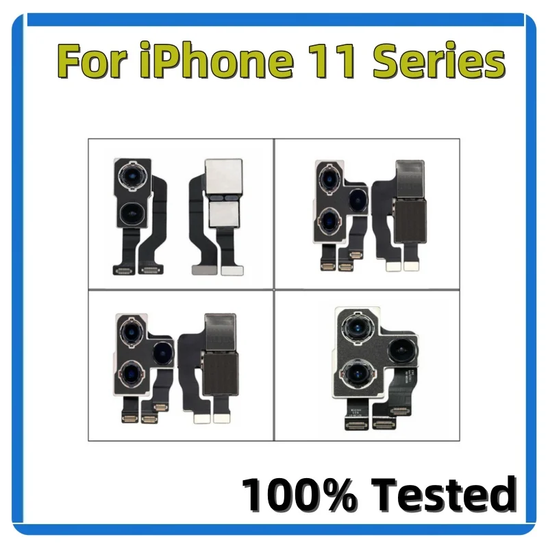 Back Rear Camera For iPhone 11 12 13 Pro Max Mini 14 15 plus 14