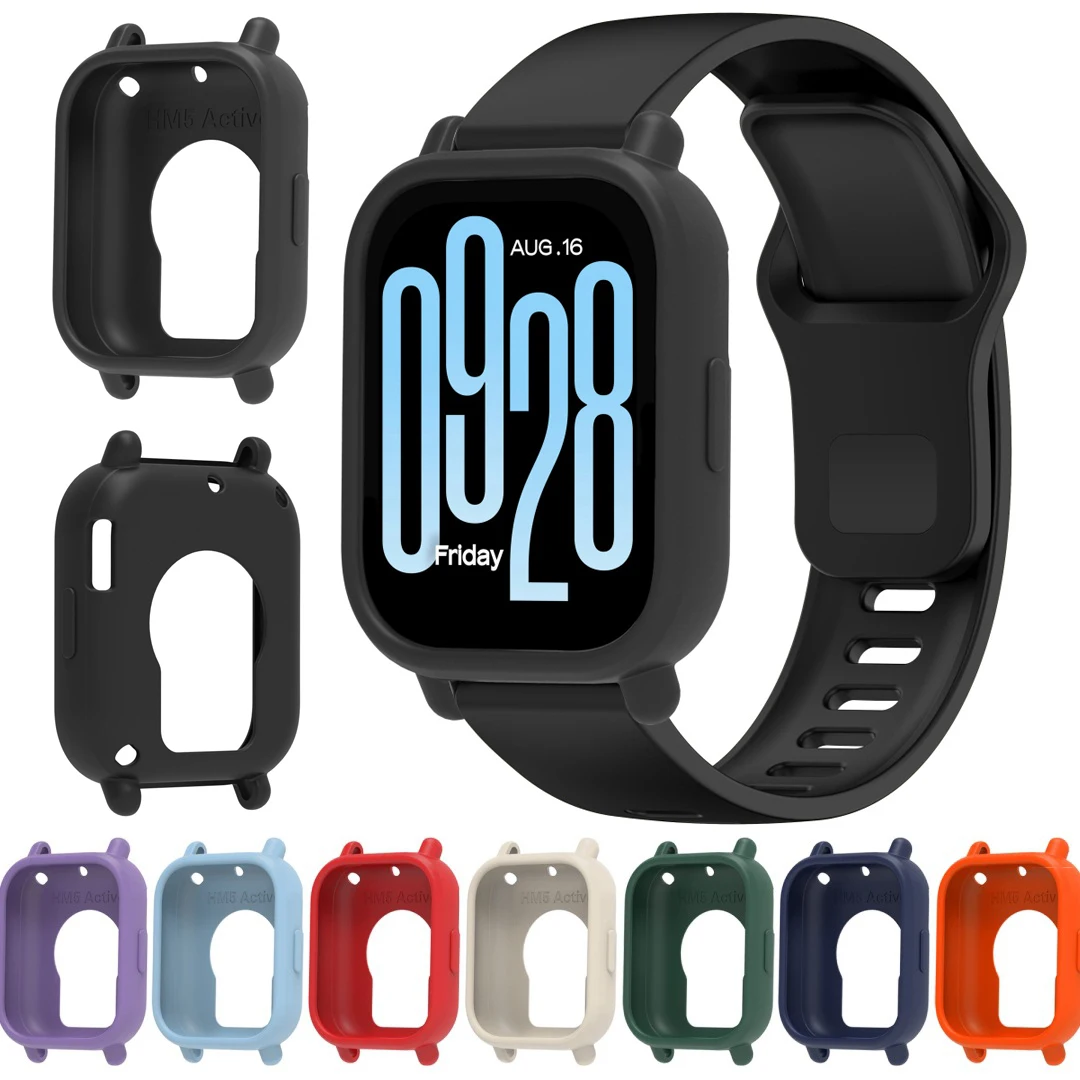 Durable Soft Silicone Protective Case with Screen Guard