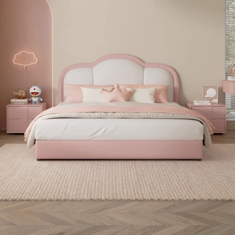 

Aesthetic Fashion Children Beds Modern Floor Holder Accessories Children Beds Girls Teenage Letto Per Bambini Nordic Decoration