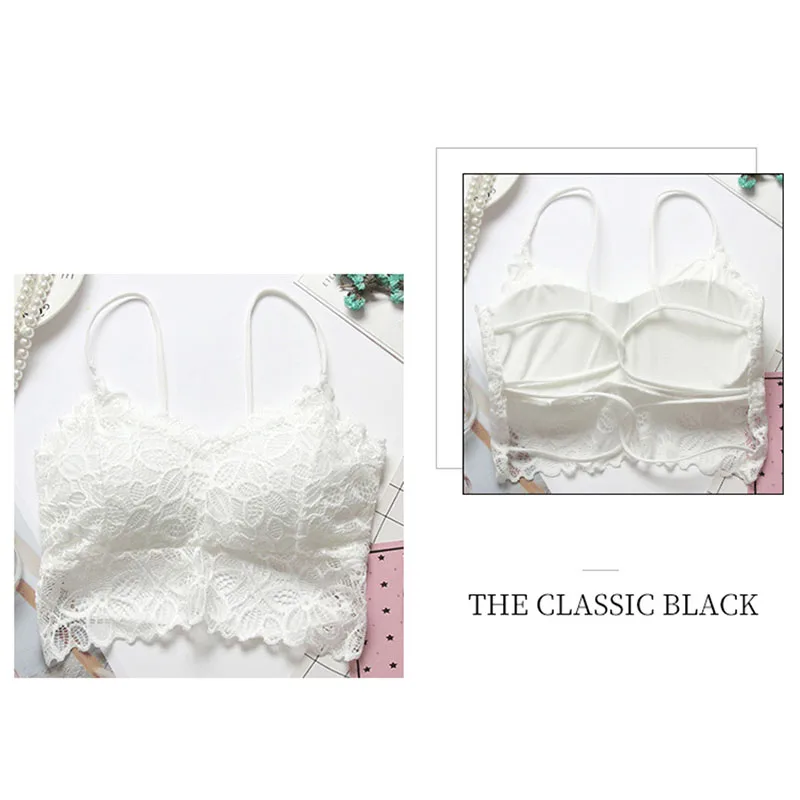 Hot New Fashion Women Ladies Sexy Hollow Out Back Lace Bralette