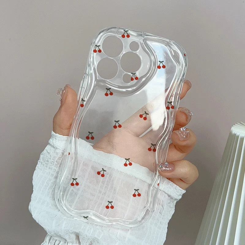 Adorable Cherry Design Phone Case
