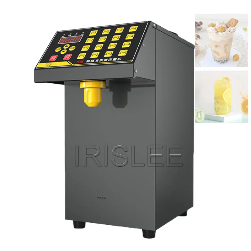 

Fructose Machine 16 Kinds Syrup Dispenser 8L Container For Bubble Tea /Coffe Shop Fructose Dispenser Fructose Quantizer