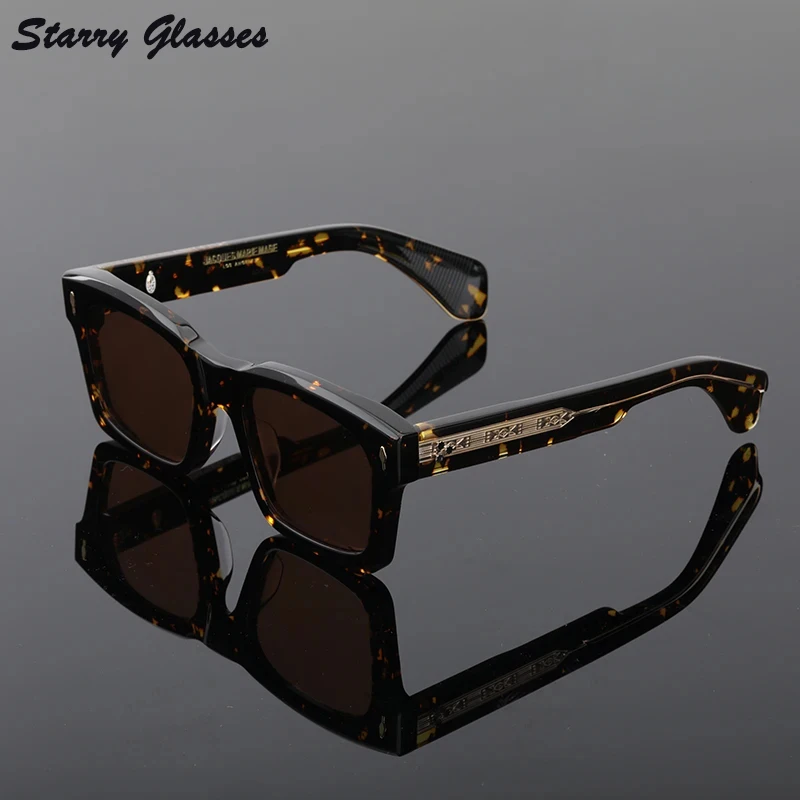 

KAINE Acetate Sunglasses Men Top Qualit Wearproof Designer Square Eyeglasses UV400 Handmade Women SUN GLASSES