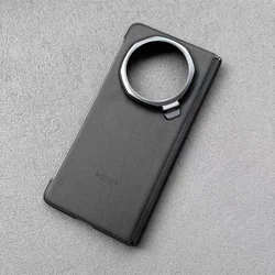 Luxury PU Leather Shockproof Case with Kickstand - Full Protective Shell for Honro magic V5 (Black)