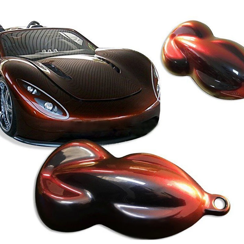 Copperhead Fire Color Shift Pearl Pigment - Chameleon Paint Pearl For Custom Jobs 9 thumbnail image