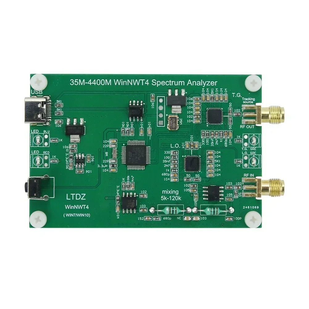 LTDZ_35M-4400M USB Spectrum Analyzer Module Spectrum Signal Source RF Frequency Domain Analysis Tool Accessories 4