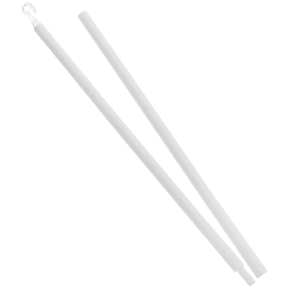 

60CM Curtain Rod Swivel Window Opener Pole Drapery Wand Blind Replacement Rods Pull Wands for Curtains Vertical Accessories