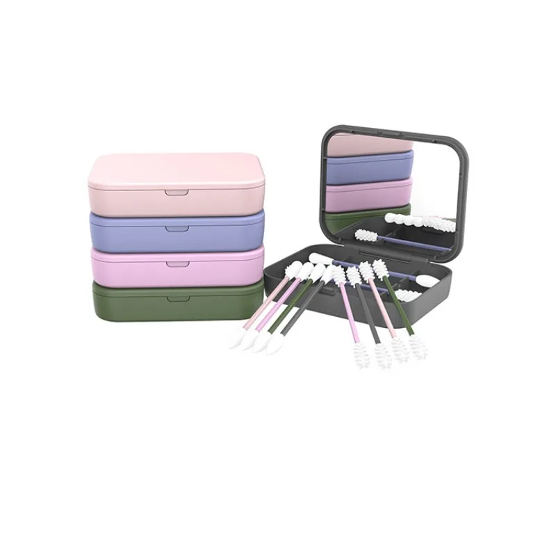 Reusable Cotton Swab 4Pcs/Set 4 IN 1 With Mirror