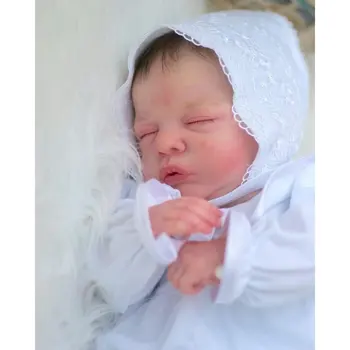 Kit da 19 pollici Kit per bambole rinate Romy Stampi per bambini che dormono Kit vuoto non verniciato smontato Kit per bambole rinate Kit vuoto