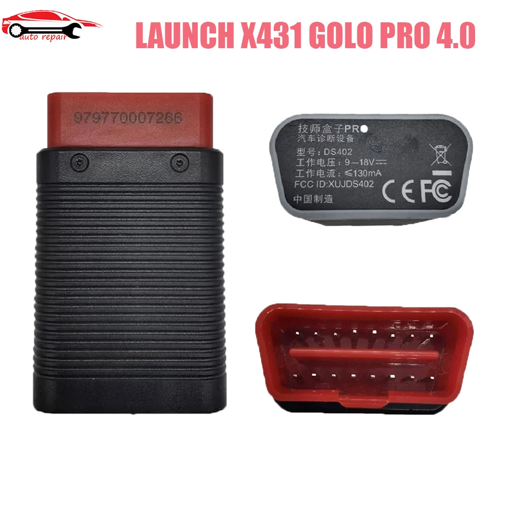 Original LAUNCH X431 GOLO PRO 4.0 OBD2 Scanner Bluetooth Adapter Golo 4