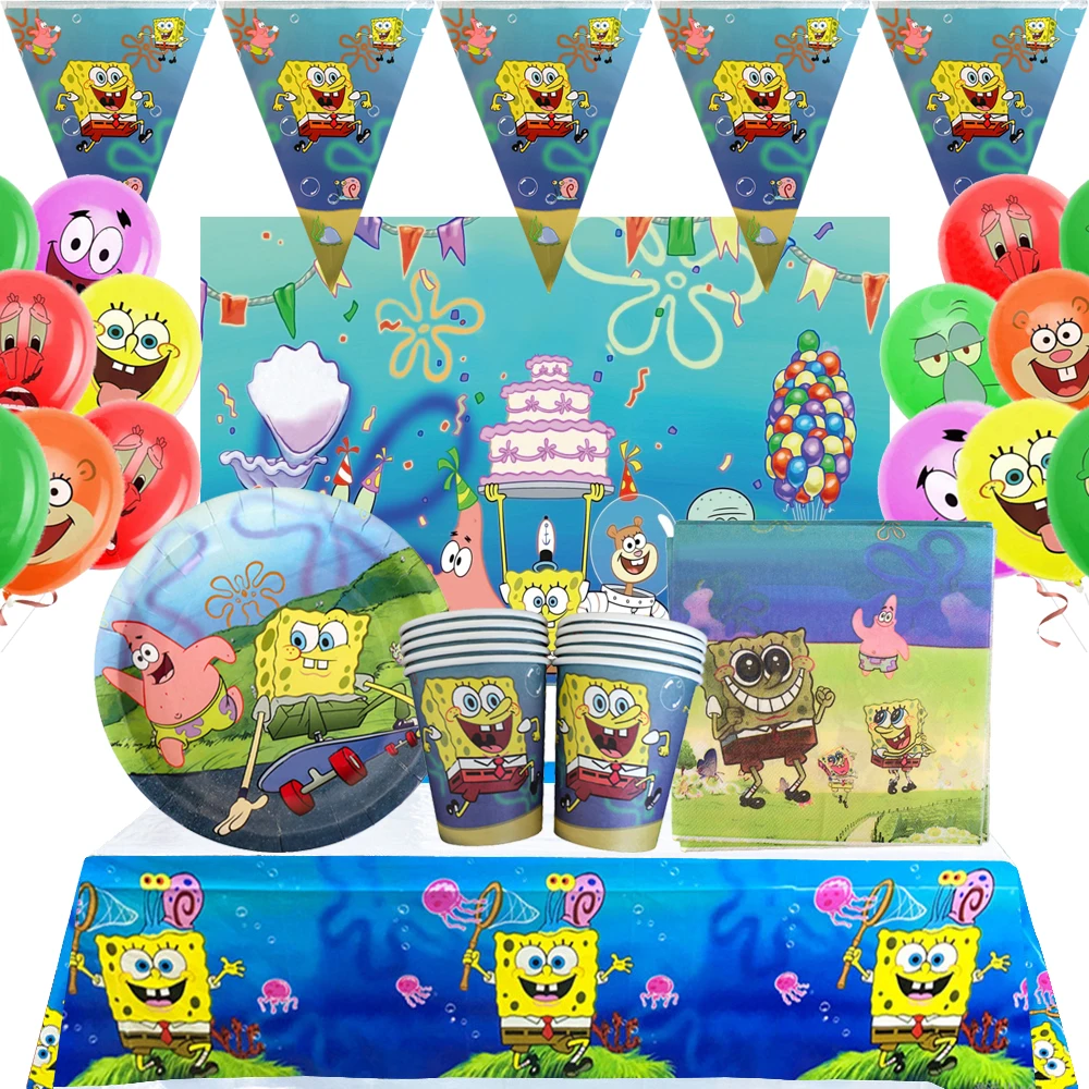 https://ae01.alicdn.com/kf/S36d814e178a94bdca81a5912adab4879v/Cartoon-Sponge-Bob-Party-Supplies-Tableware-Set-Birthday-Decoration-Cup-Plate-Balloon-Tablecloth-Kid-Faovr-Party.jpg