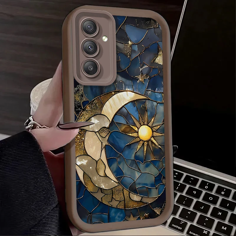 Sun & Moon Art Aesthetic Phone Case - Stylish Back Cover