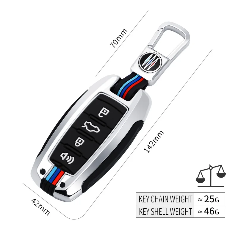 Portachiavi con telecomando per Auto Shell per Great Wall Haval Hover H1 H4 H6 H7 H9 F5 F7 H2S GMW coupé accessori Auto portachiavi - S36d83f84f5034010a177475f72bf983cu