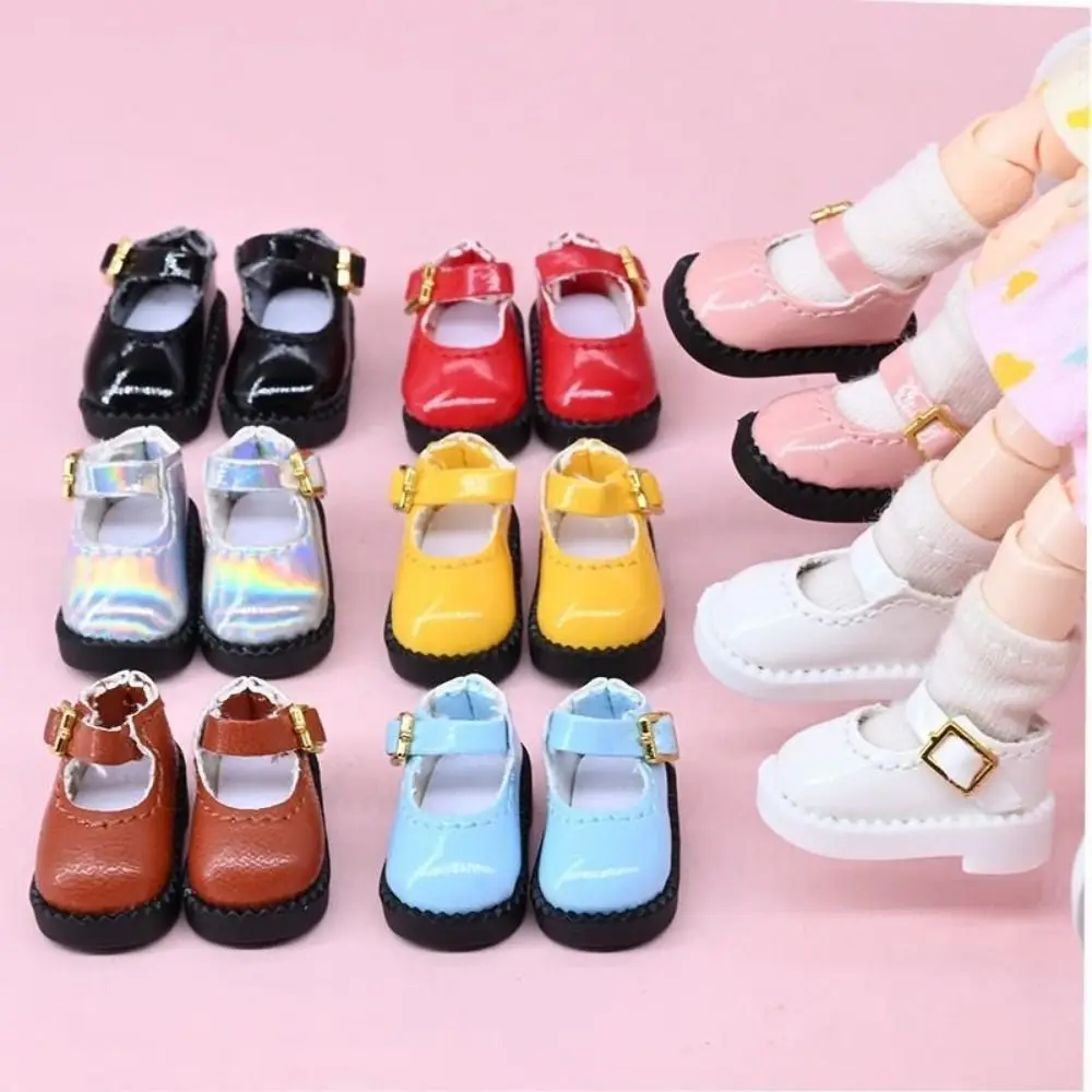 1Pair 1/12 BJD ob11 Doll Sandals For Obitsu11 GSC DOD Body Dolls Socks OB11 Princess Shoes Clothes Accessories Toys 2