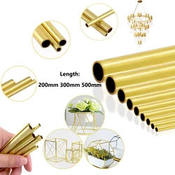 Versatile Brass Tubes - Multiple Diameters & Lengths for Crafting and Construction