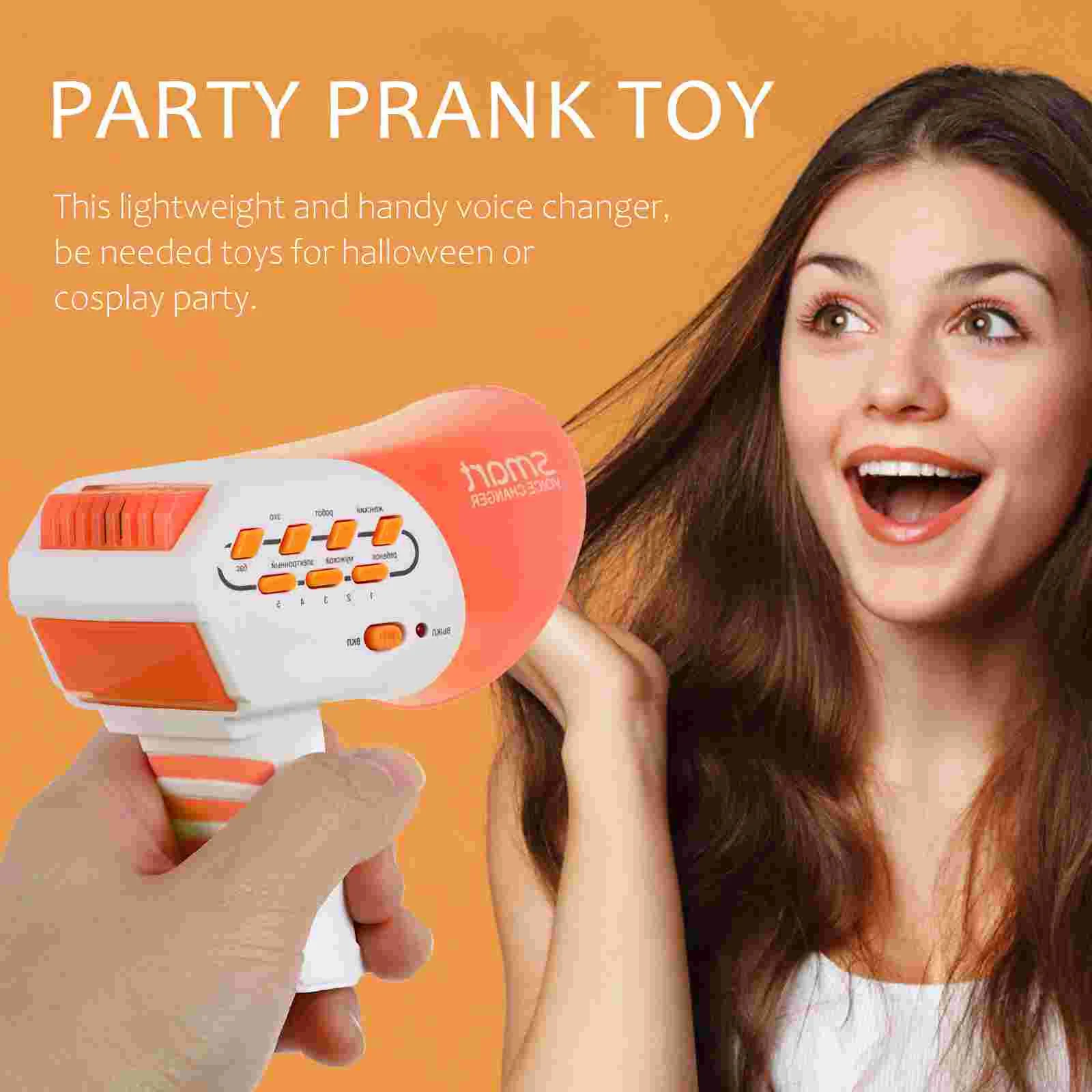 Voice Changer Toy Megaphone Kids Cosplaymicrophone Change Prank Speaker Kid Party Ticky Child Fart Machine Toys Multi Funny 6