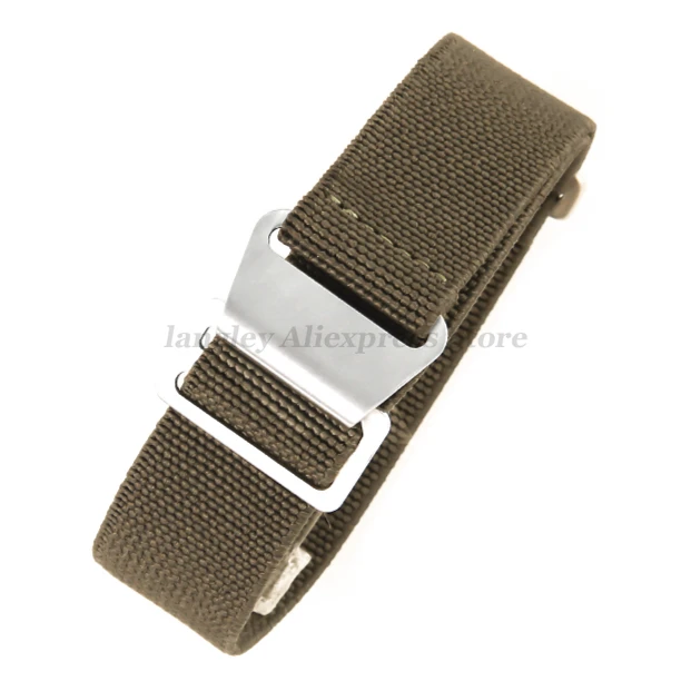 Premium Nylon Elastic Parachute Strap for Men's Outdoor Sports Watch