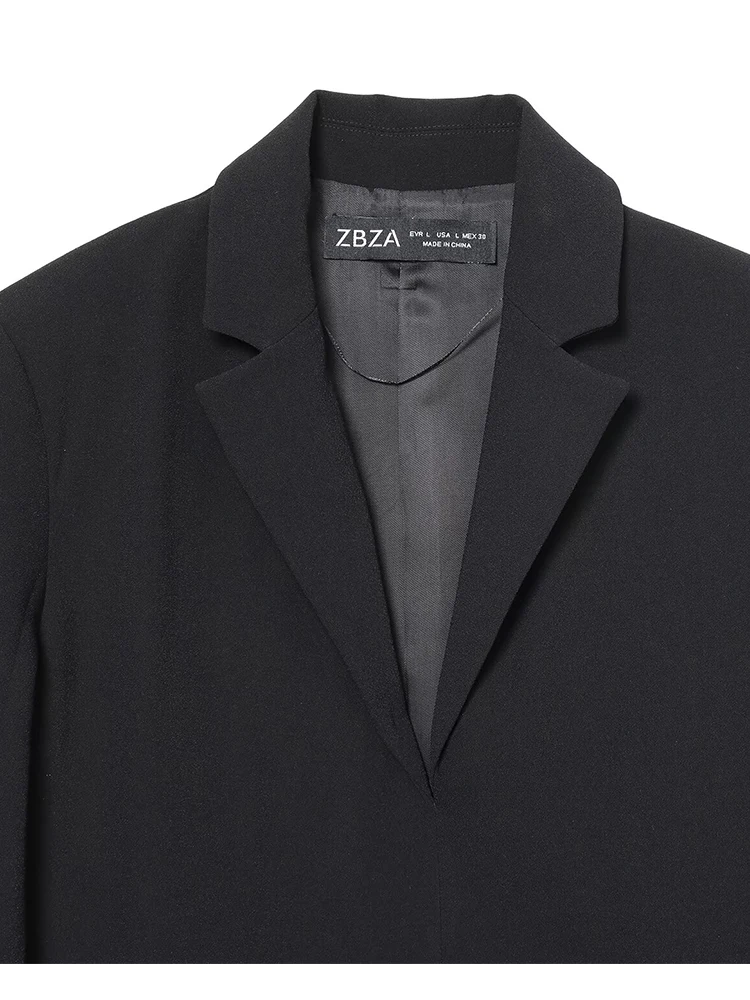 2025 New Fashion Lace Splicing Short Dresses for Women Long Sleeve Blazer Style Mini Dress Woman Chic Elegant Office Dress