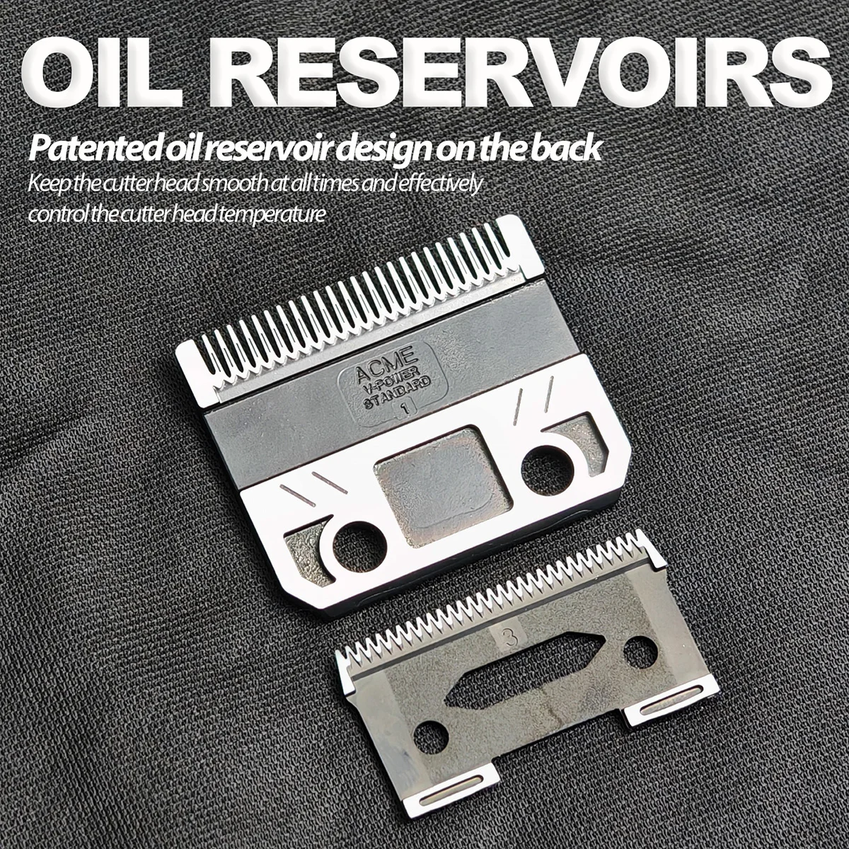 Original Replaceable Blade for Multiple Electric Hair Clippers Such As R77F R66 M5F M9F M10 VGR V003 BL600 NG2048 NG-X1 KULILANG 3