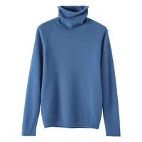 Women Sweater Winter Cashmere Turtleneck Warm Knitwear Korean Casual Solid Bottoming Shirt Fashion Knit Pullovers Brown Sweater - Image 5
