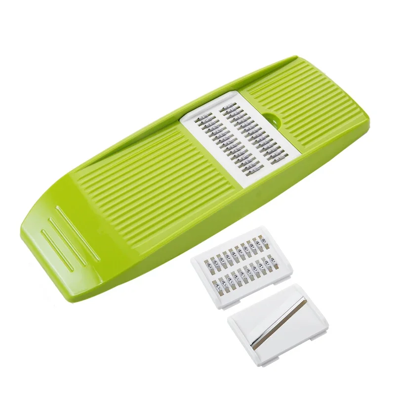 Mandoline Slicer Stainless Steel Vegetable Slicer with 3 Blades Julienne Cutter for Potato Carrot vegetable slicer vegetable cutter food slicer potato slicer potato cutter