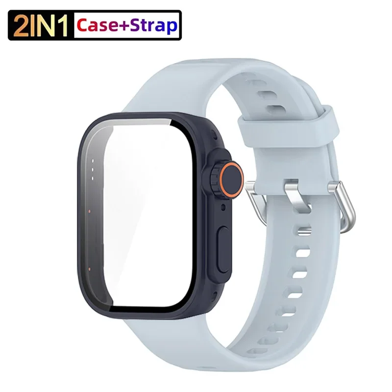 Premium Silicone Strap with Ultra2 Case and Screen Protector