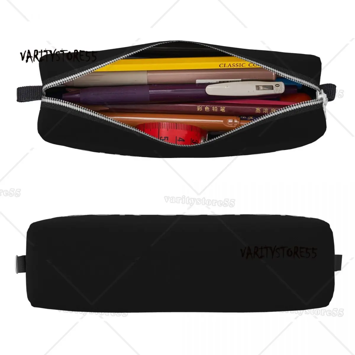 Personalizzato fai da te la tua immagine astuccio aggiungi Design torna a scuola astucci con cerniera borsa per matite moda bambino organizzatore di cancelleria - immagine 3