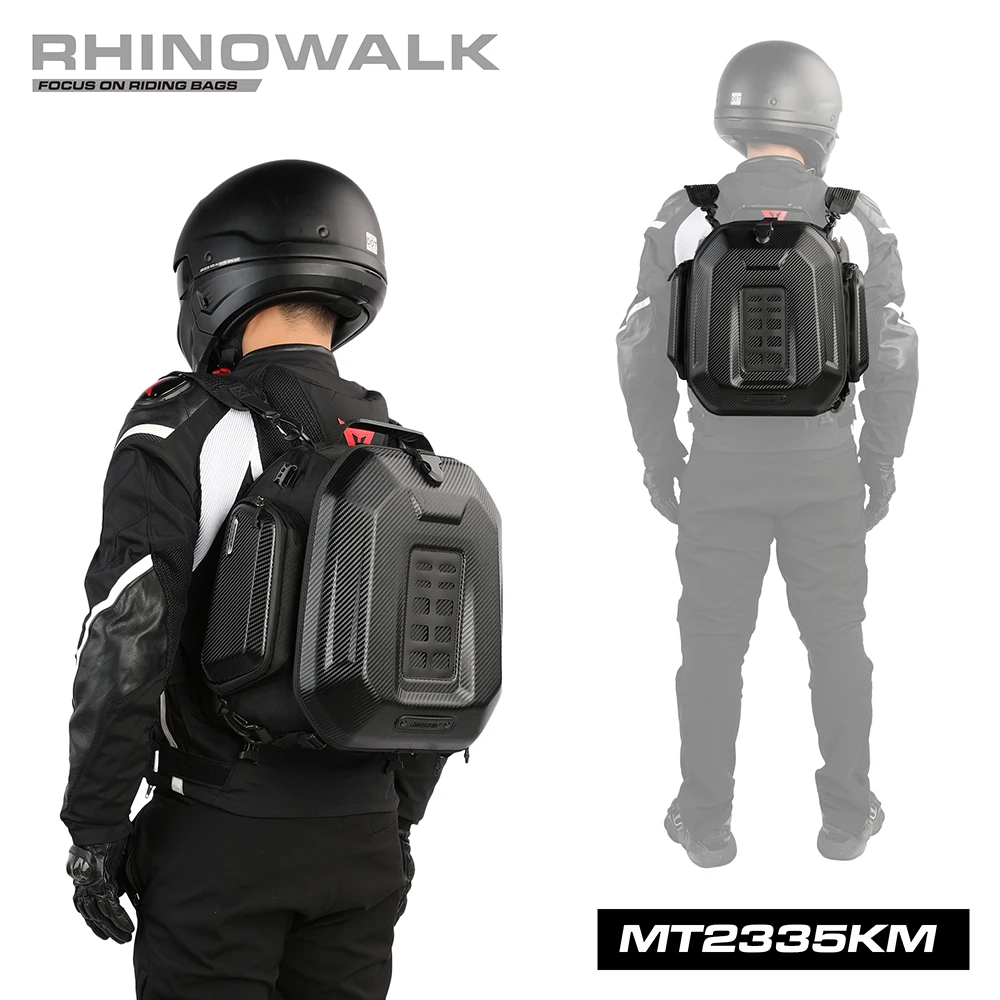 Rhinowalk-防水オートバイバッグ、オートバイトップボックス