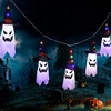 Halloween Lights,11.5ft Battery Operated 5 Ghost Led String Lights Halloween Decorations, for Indoor Outdoor Home Party Decor 1