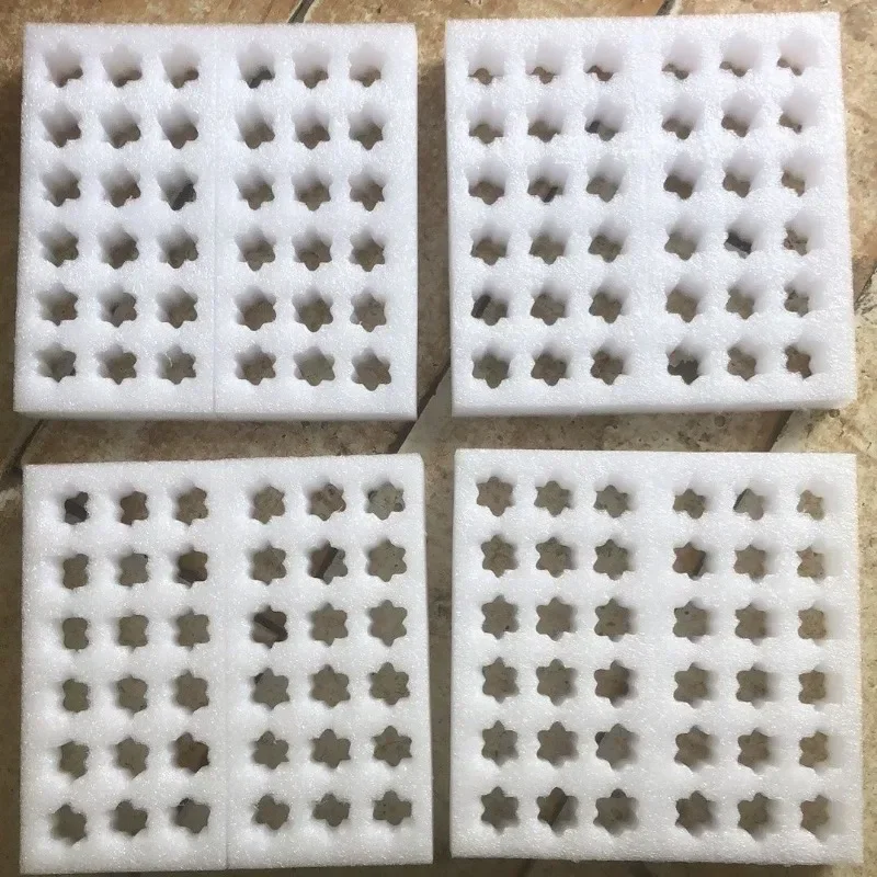 Rutin Egg Tray Bird Egg Quail Egg Pearl Cotton Protect Lining Express Earthquake Resistance Buffer Moisture-proof Soft Foam Pack 5