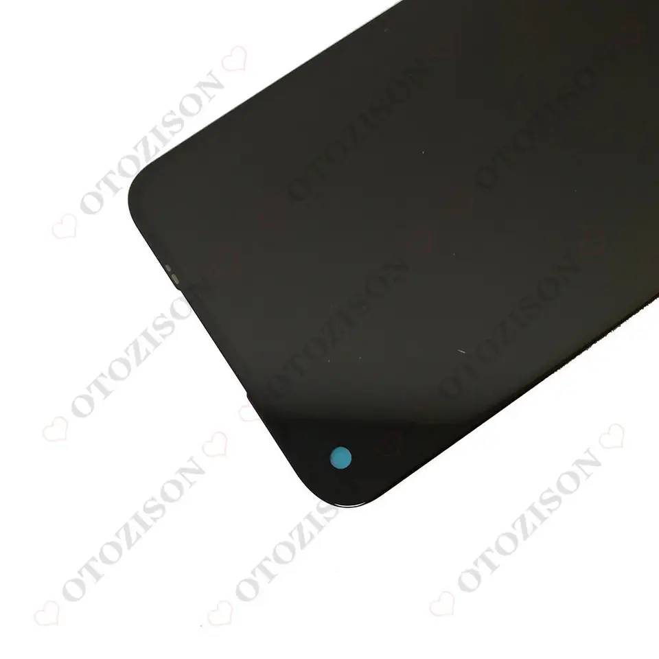 Display Realme 7 4G RMX2155 Schermo LCD Originale Con Vetro Touch Screen E Telaio - Nero