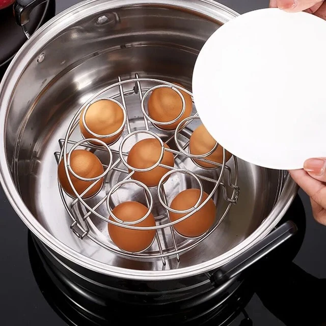 Instant Pot Trivet Egg Steamer Rack, Alamic Egg Rack Steamer