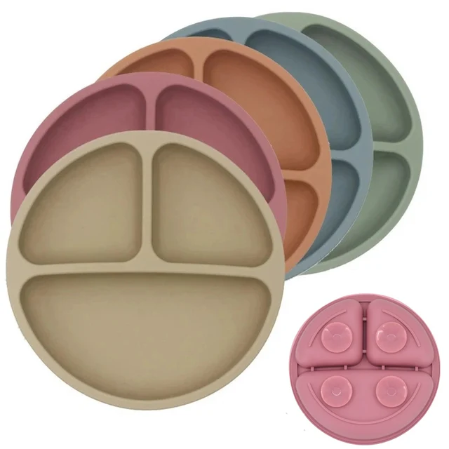 Baby Safe Silicone Dining Plate 1