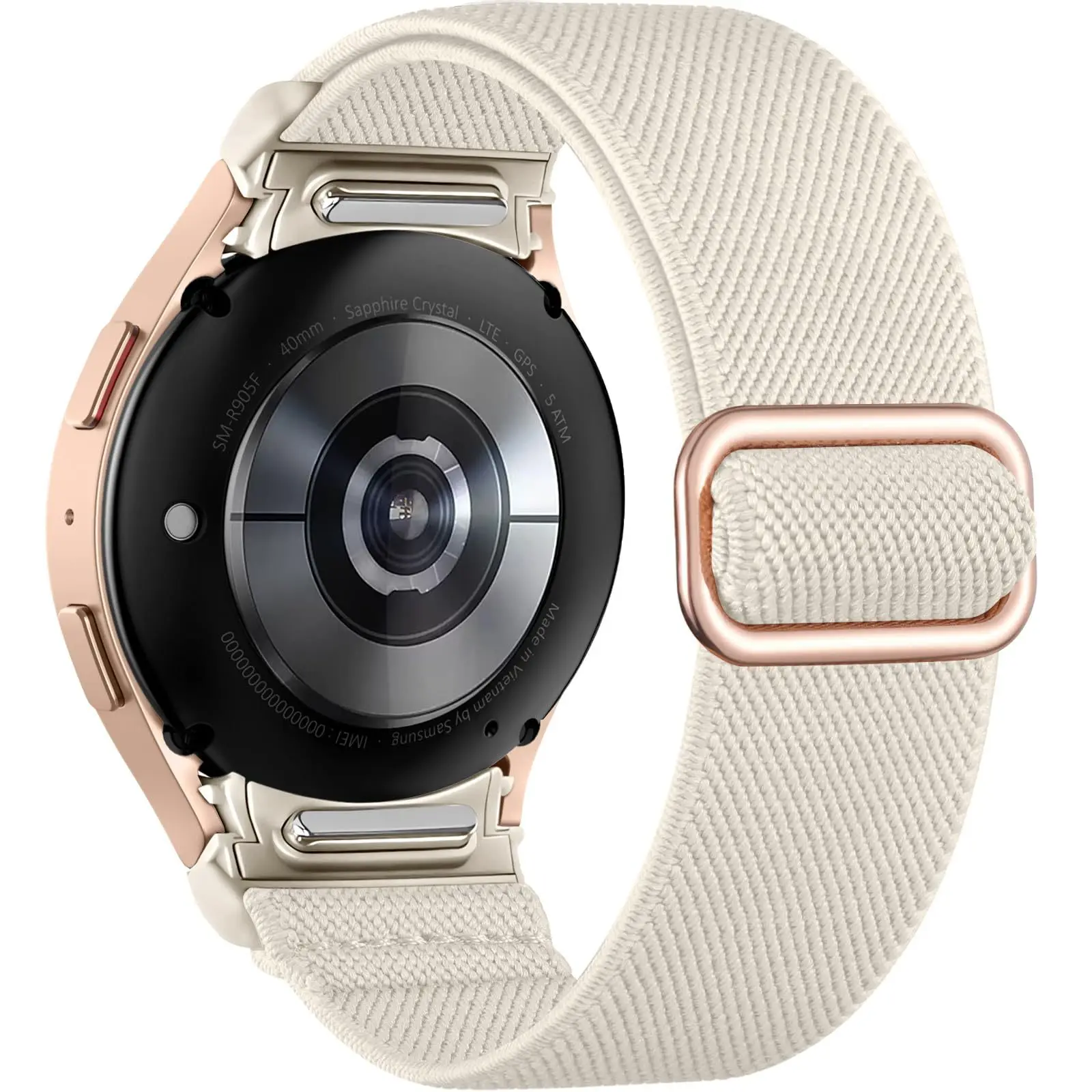 Elastic Nylon Band for Galaxy Watch - No Gaps Design