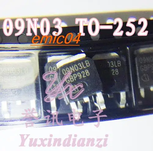 

10pieces Original Stock 09N03LA 09N03 TO-252 MOS