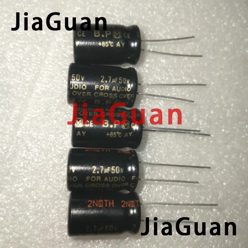 20pcs NEW Matsushita FOR AUDIO 50V2.7UF 12.5X20MM Audio electrolytic capacitor non polar 2.7uF