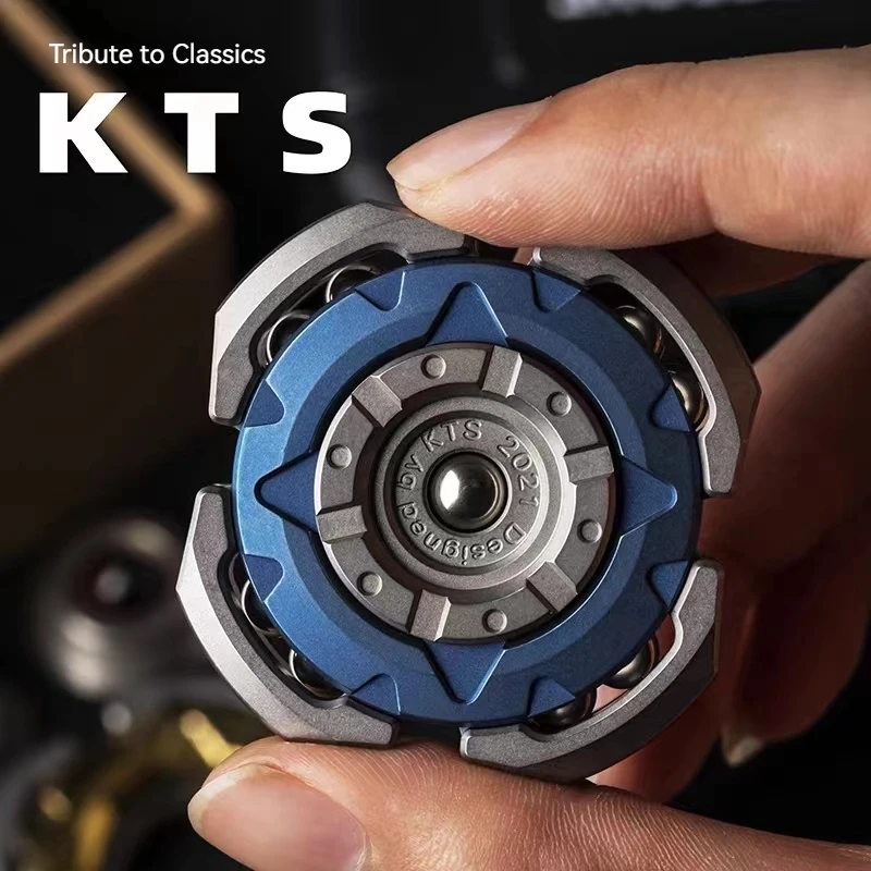 KTS Knight  Fidget Spinner Fingertip Gyro Hand Spinner Decompression Stress Relief Autism Toy Fidget Toys Adult Child Gifts