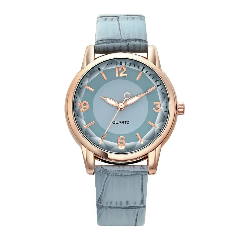 

Dual color dial quartz women's watch creative belt watch female student watch manufacturer wholesale
