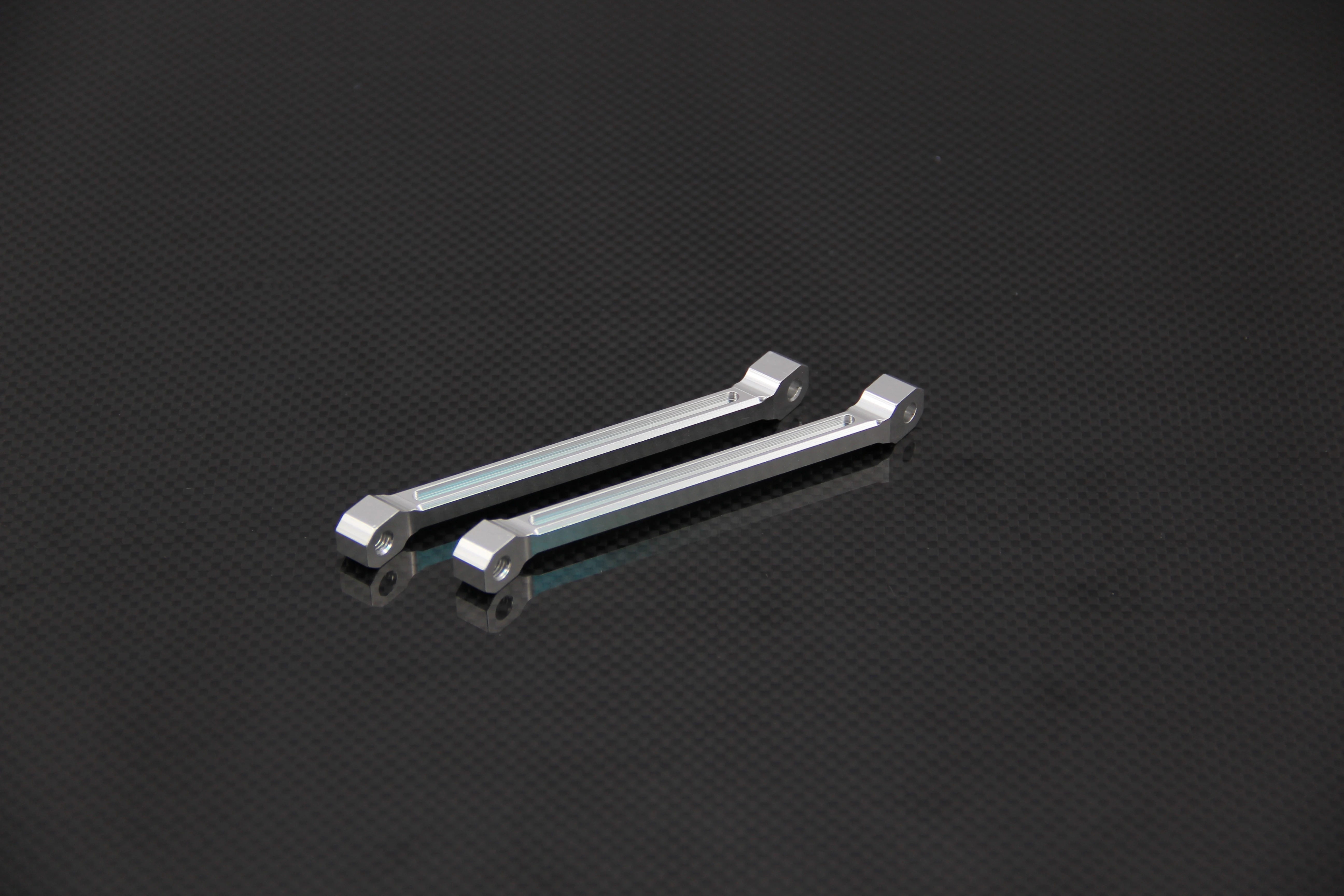 GTBRacing Metall-Stoßdämpferbrücke hinten für 1/5 RC-Auto HPI km rv baja 5b ss 5sc Upgrade-Teil – Detail 1