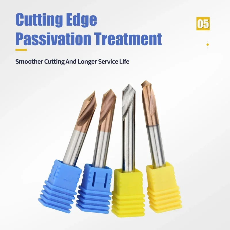 Carbide Spot Drill Bit 60 90 120 Degree CNC Drilling Guide Tool Location Center Router Bit Metal Drills Fixed Point Drill carbide drill bit