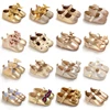 Spring Fashion Newborn Golden Baby Shoes Non Slip Cloth Bottom Girl Shoes Elegant Breathable Casual Baby First Walking Shoes 1