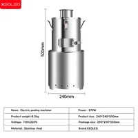 XEOLEO Electric Garlic Peeling Machine Garlic Skin Peeling Maker Food Processor Commercial for Home Grain Separator Restaurant 2